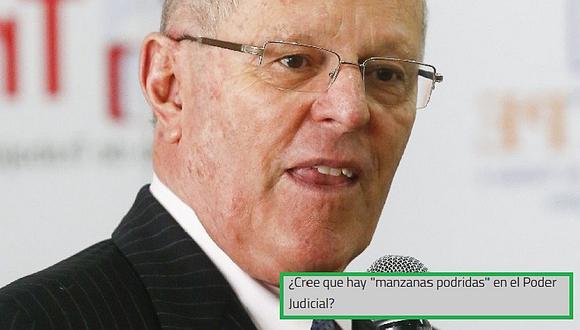 100% de lectores de OJO cree que hay "manzanas podridas" en el Poder Judicial