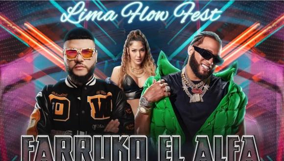 El concierto de El Alfa, Farruko y Farina en el Arena Perú fue cancelado. (Foto: Instagram)
