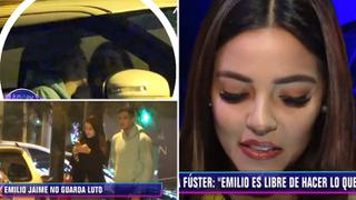 La reacción de Luciana Fuster al ver el ampay de Emilio Jaime con otra joven│VIDEO