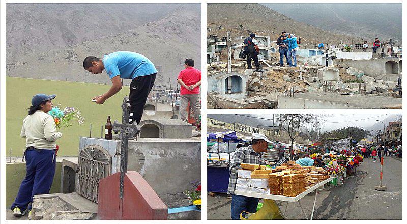 Día de Todos los Santos: música y comida acompaña a familias que recuerdan a sus fallecidos (VIDEOS)