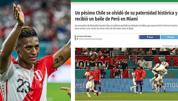 La prensa chilena arremetió contra su selección tras la goleada que le propinó Perú