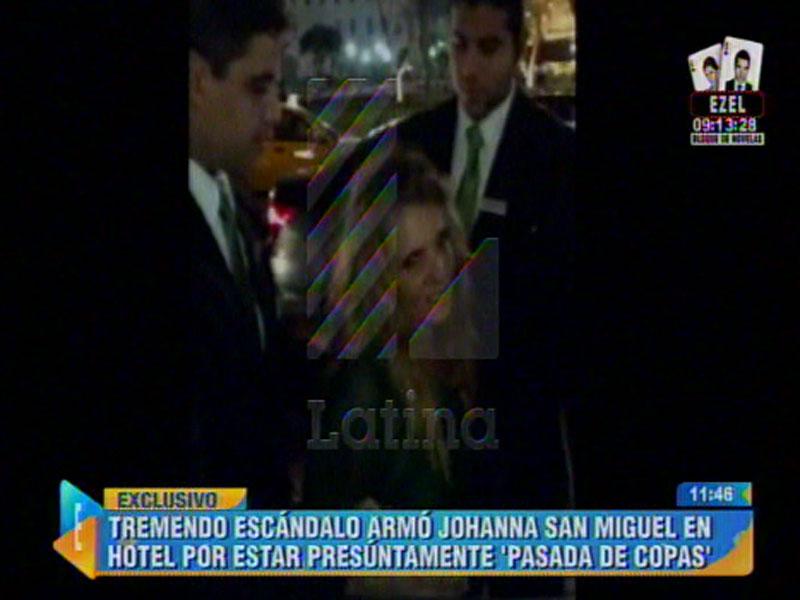 Esto Es Guerra: Johanna San Miguel arma escándalo en fiesta y es echada por policía  [FOTOS] 