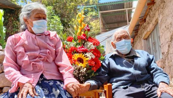 Don Rafael Sanjinez Mamani a sus 109 años de edad es el hombre más longevo de la región Moquegua (Foto: Midis)