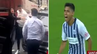 Futbolista de Alianza Lima se agarra a golpes con conductor y todo queda grabado│VIDEO