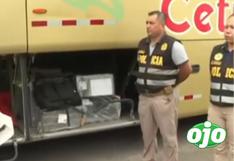 Pucusana: incautan 300 cartuchos de dinamita en bus interprovincial