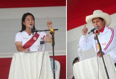 Keiko Fujimori le envía fuerte mensaje al líder de Perú Libre: “No te chupes Pedro Castillo”
