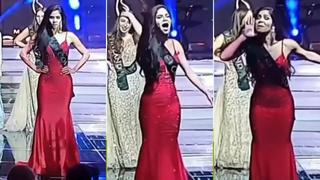 Miss Colombia arma escándalo en pleno escenario y denuncia fraude en concurso de belleza│VIDEO