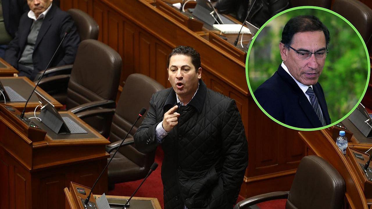 Salvador Heresi por supuesto cierre del Congreso: "nos tendrán que sacar a balazos" | VÍDEO