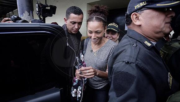 Exvoleibolista Jéssica Tejada salió en libertad | VIDEO
