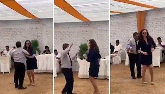 Rosa Bartra y su bailecito a ritmo de cumbia en inauguración de local comunal (VIDEO)