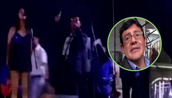 Alcalde de Huancayo niega haber cantado borracho en fiesta por el Día del Trabajador (VIDEO)