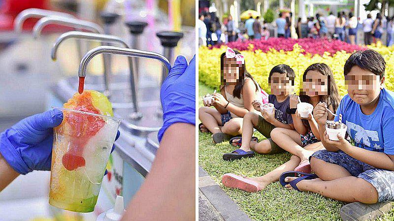 Realizan festival del "Helado Santo" en SMP por Semana Santa