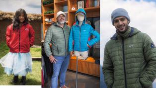 Hoseg: casacas solidarias rellenas con fibra de alpaca