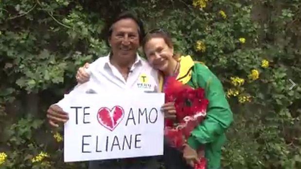 Alejandro Toledo le dedica este video a Eliane Karp por el 'Día de San Valentín' 