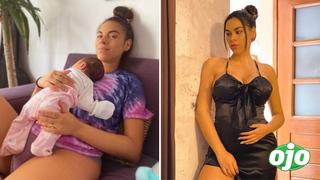 Aída Martínez mortificada por críticas en redes sociales sobre su maternidad:  “Cuiden lo que dicen, porque en serio asustan”