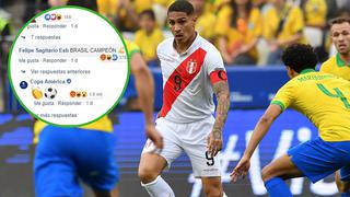 Cuenta oficial de la Copa América genera polémica tras "aplaudir" comentario "Brasil Campeón" 