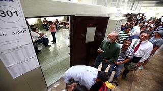 Elecciones 2016: Colegios cerraron sus puertas sin inconvenientes 