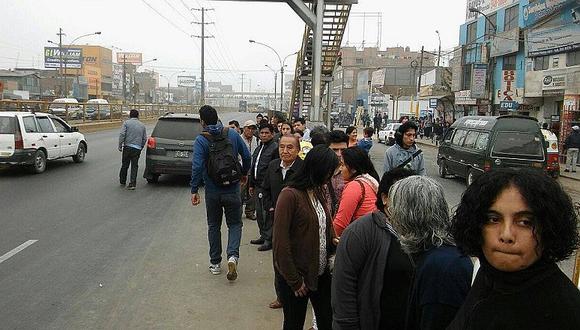 ​Lima Norte: Vecinos sufren por paro de transportistas [FOTOS]