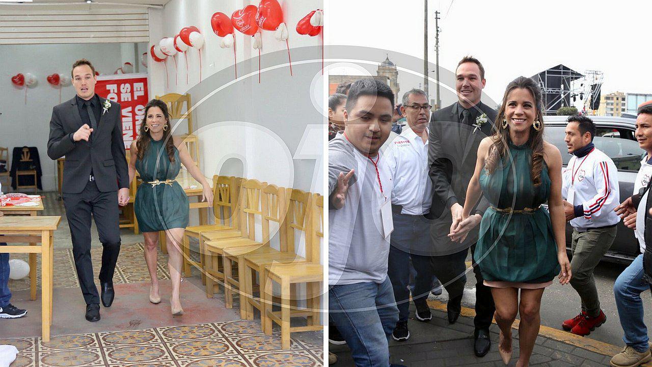 Vanessa Terkes y George Forsyth se casaron por civil en La Victoria (VIDEO)
