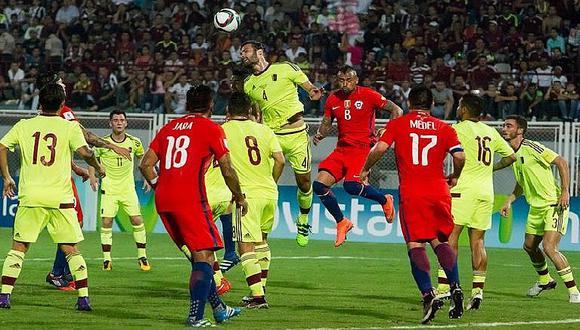 Chile golea a Venezuela 4-1 de la mano de su astro Arturo Vidal