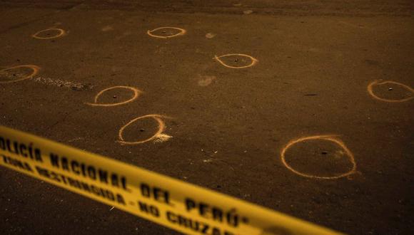 Se registró una balacera a la altura del Óvalo Arriola. Foto: Joel Alonzo/GEC