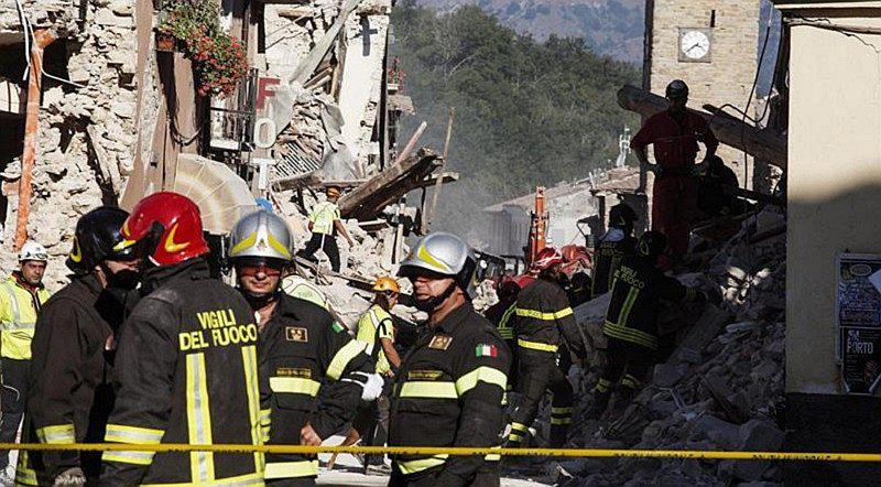 Terremoto en Italia: Buscan desaparecidos en histórico Hotel Roma