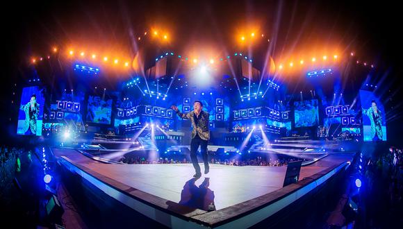 Christian Yaipén encabezó el concierto y deslumbró a las casi 40 mil personas que se reunieron en el Estadio San Marcos.