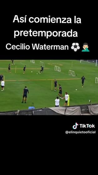 Delantero de Alianza Lima: Cecilio Waterman inició pretemporada y lo graban ‘errando’ gol | VIDEO