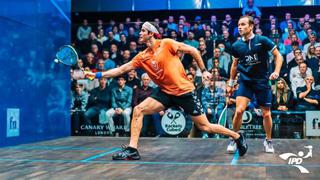 Diego Elías ganó y aseguró su boleto para semifinales del US Open Squash 