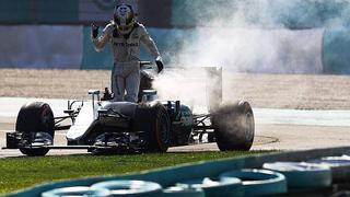 Lewis Hamilton: Mercedes ha fabricado 43 motores y solo se rompen los míos