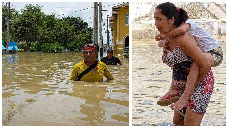 Piura bajo el agua y afirman que lluvias seguirán