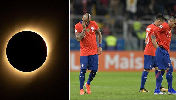 Prensa chilena y su teoría de la goleada: "Chile aumentó su mala racha luego de un eclipse"