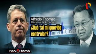 Difunden audio entre Alfredo Thorne y contralor Edgar Alarcón que menciona a PPK