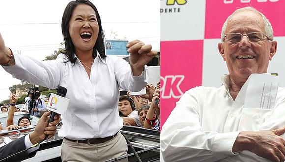 ONPE al 91,74%: Keiko Fujimori 39, 53%, PPK 21,25% y Verónika Mendoza 18,72% 