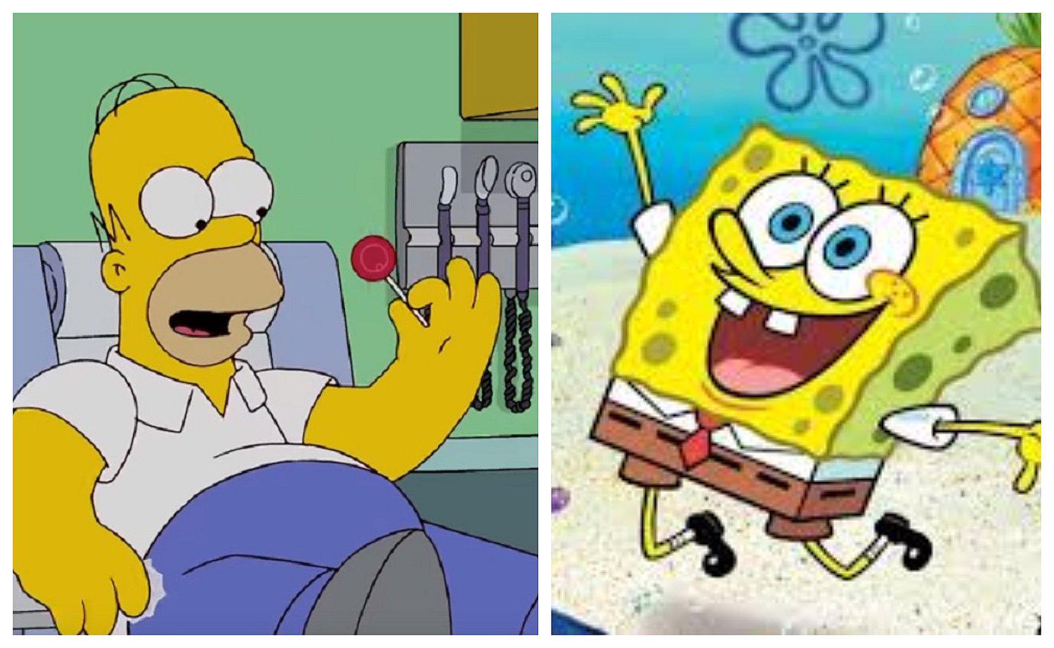 Revelan cómo serían Homero Simpson y Bob Esponja en la vida real (FOTOS)
