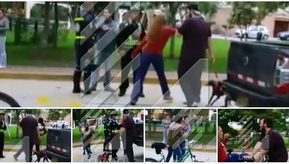 ​San Isidro: mujeres se agarran a golpes por ¡ladridos de perro! (VIDEO)