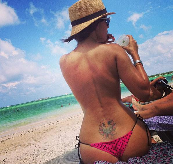 Tilsa Lozano se destapa y hace topless en Punta Cana [FOTOS]