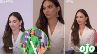 Critican a Natalie Vértiz por sus gestos en entrevistas del Miss Perú 2023: “Ni siquiera llegó al top-10″ 