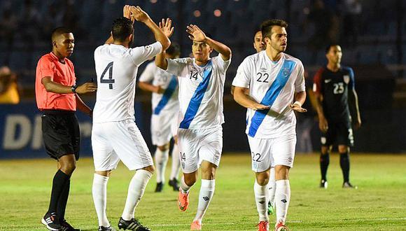 Guatemala vence 2-0 a Estados Unidos y lo aleja del Mundial de Rusia 2018