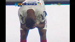 Alianza Lima vs. Universitario: Andy Polo se falla tremendo gol y se lamenta así
