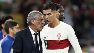 Cristiano Ronaldo se molestó por ser cambiado: la contundente respuesta del DT de Portugal