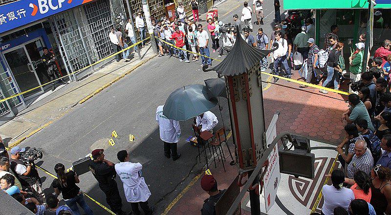 Cercado de Lima: Así fue el asalto a cambistas en el Barrio Chino [VIDEO]