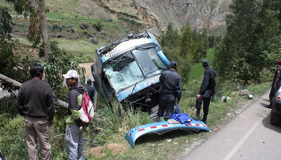 Ocho muertos en accidente de carretera Arequipa-Puno