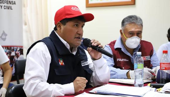 El gobernador de Tacna, Juan Tonconi, informó que el cuadro del segundo afectado con COVID-19 es grave. (Foto: Gobierno Regional de Tacna)