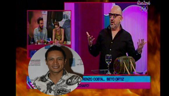 Renzo Costa: Beto Ortiz contó que Sully Sáenz le preguntó si su ex pareja era gay 
