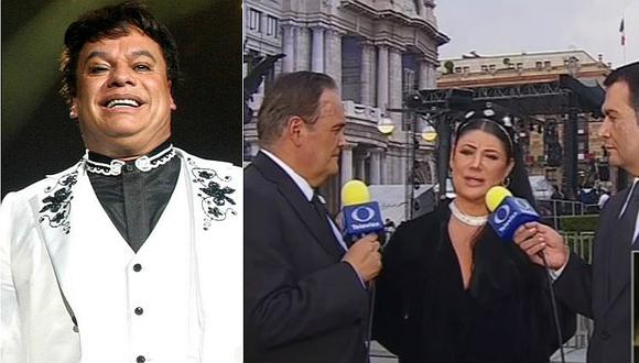 Juan Gabriel: Actriz va a homenaje y revela que se fijó en su ex esposo [VIDEO]