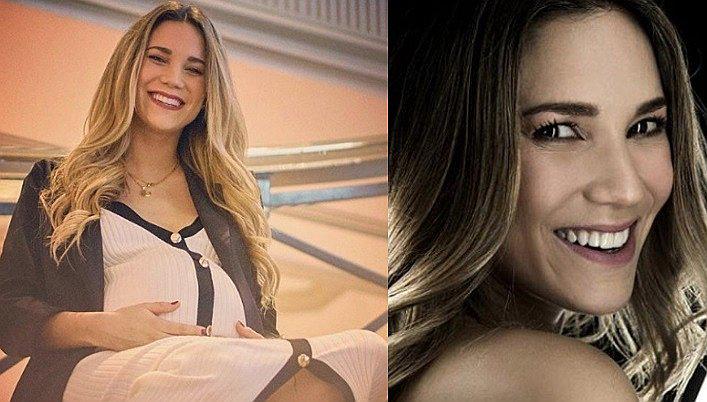 Maria Grazia Gamarra publica emotivas fotos a escasos días de dar a luz