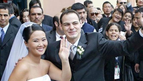 Keiko Fujimori y Mark Vito contrajeron matrimonio en 2004