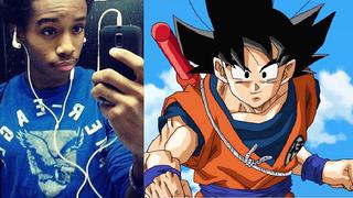 Dragon Ball: le dicen "Gokú negro" porque su cabello es increíblemente parecido (FOTOS)