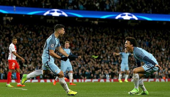 Liga de Campeones: Manchester City vence 5-3 al Mónaco en cotejo loco